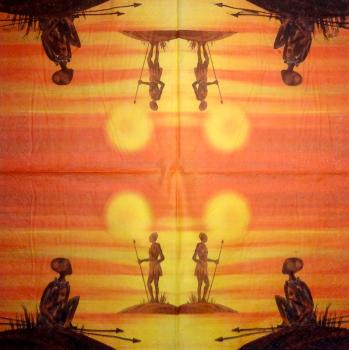 069 Afrikas - 3-lagig (Fleck)